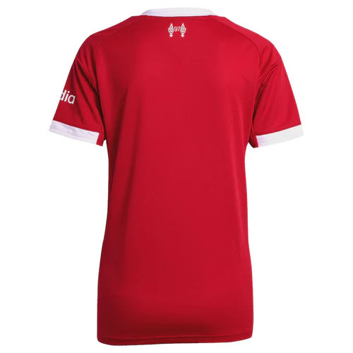 Camisola Liverpool FEMININA principal vermelha 2025/2026