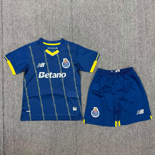Conjunto infantil quarto equipamento 2025/2026 azul