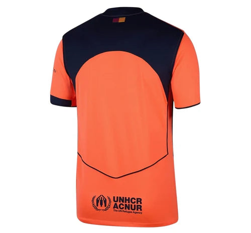 Camisola FC Barcelona third laranja 2025/2026 - TOTAL 90