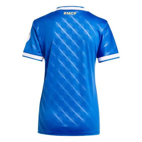 Camisola Real Madrid FEMININA terceiro equipamento azul 2025/2026