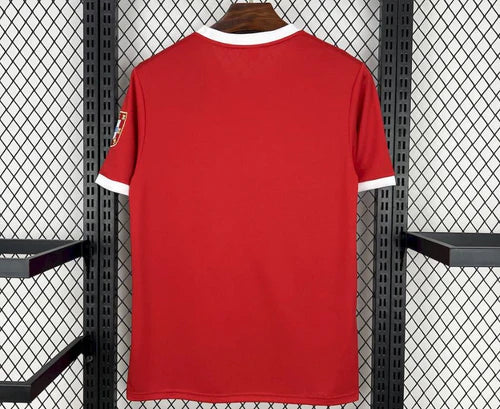 Camisola retrô vermelho principal 1973-74