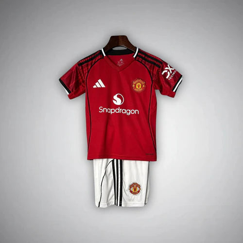 Conjunto Infantil Manchester United home 2025/2026