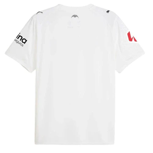 Camisola Valencia principal branca 2025/2026