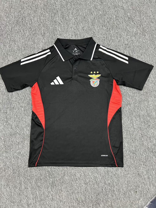 Camisola POLO treino preto 2025/2026 treinamento - LANÇAMENTO