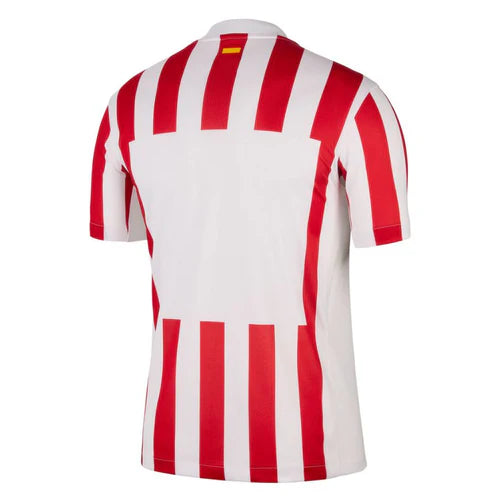 Camisola Atlético Madrid principal vermelha e branca 2025/2026