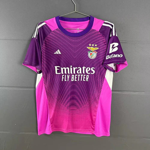 Camisola guarda-redes roxa e rosa 2025/2026