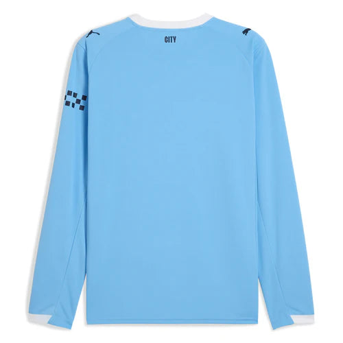 Camisola Manchester City Home 2025/2026 - MANGA LONGA