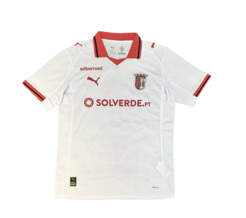 Camisola Braga branca alternativa 2025/2026 - LANÇAMENTO
