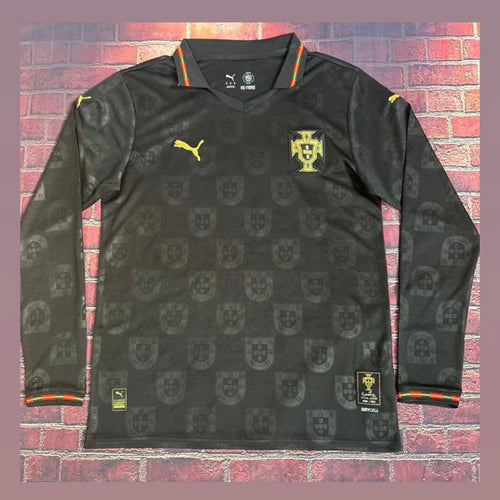 Camisola Seleção Portugal MANGA LONGA edição especial pantera negra EUSÉBIO 202627 - ADEPTO