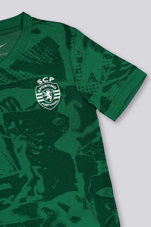 Camisola pré jogo verde 2025/2026 - LANÇAMENTO