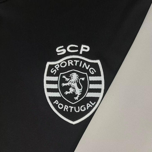 Fato de Treino 2024/2025 Meio fecho preto