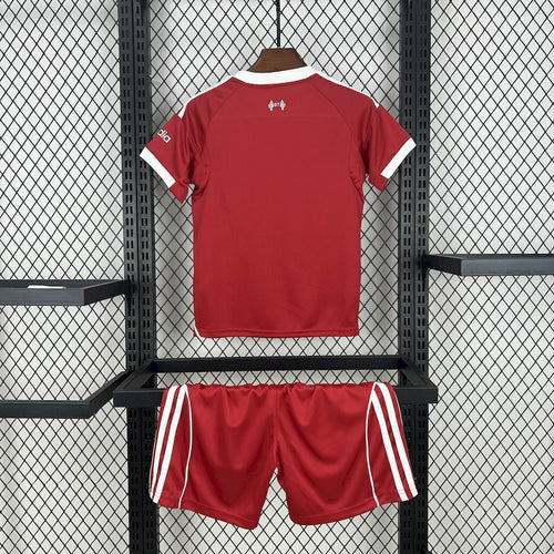 Conjunto Infantil Liverpool Home 2025/2026