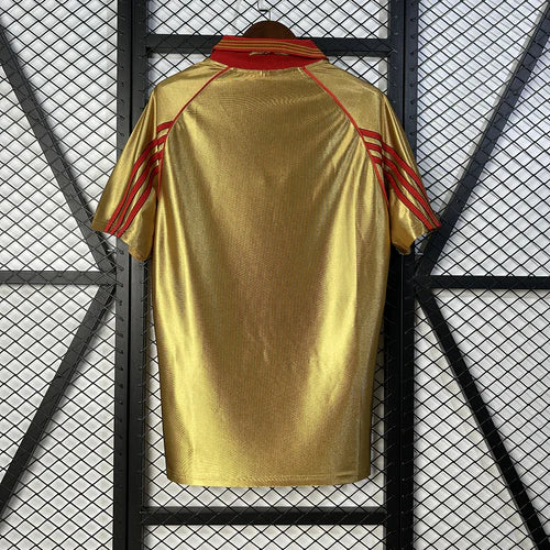 Camisola retrô alternativa amarela 1998/1999