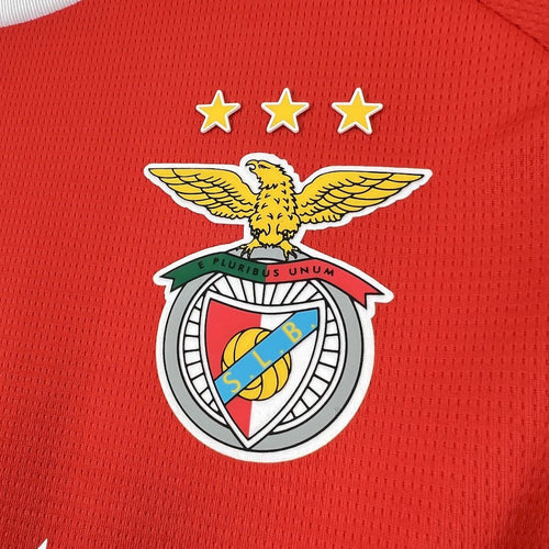 Camisola principal MANGA COMPRIDA vermelha 2025/26 - LANÇAMENTO