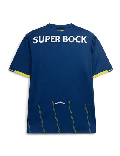 Camisola quarto equipamento 2025/2026 azul – COM BADGE CELEBRAÇÃO LIGA EUROPA DUBLIN