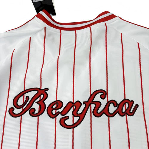 Camisola COM BOTÃO S L B x Originals branca 2025/2026 - style baseball LANÇAMENTO