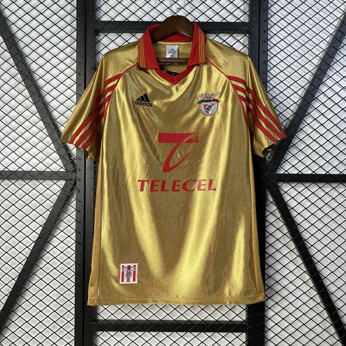 Camisola retrô alternativa amarela 1998/1999