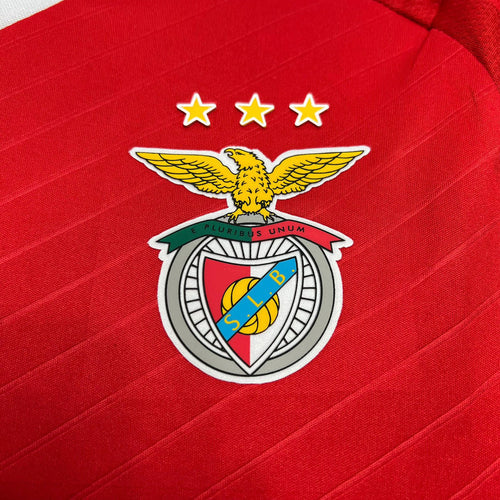 Camisola principal vermelha 2024/2025