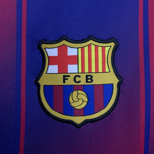 Camisola Barcelona home azul e vermelho 2025/2026