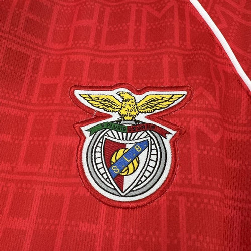Camisola retrô vermelho principal 1990/1991