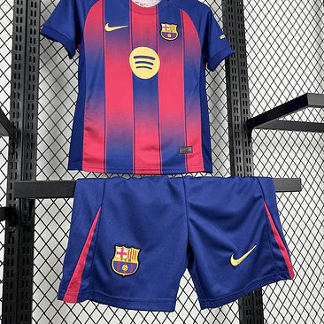 Conjunto Infantil Barcelona home 2025/2026