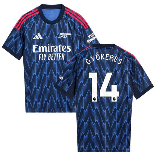 Camisola alternativo GYÖKERES 14 azul 2025/2026