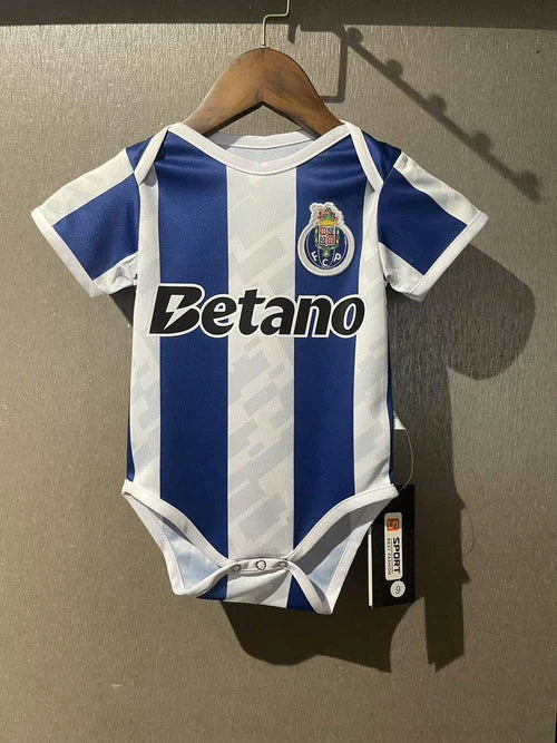 Body bebé F C P principal azul e branco - 2025/2026 LANÇAMENTO