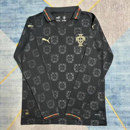 Camisola Seleção Portugal MANGA LONGA edição especial pantera negra EUSÉBIO 202627 - ADEPTO