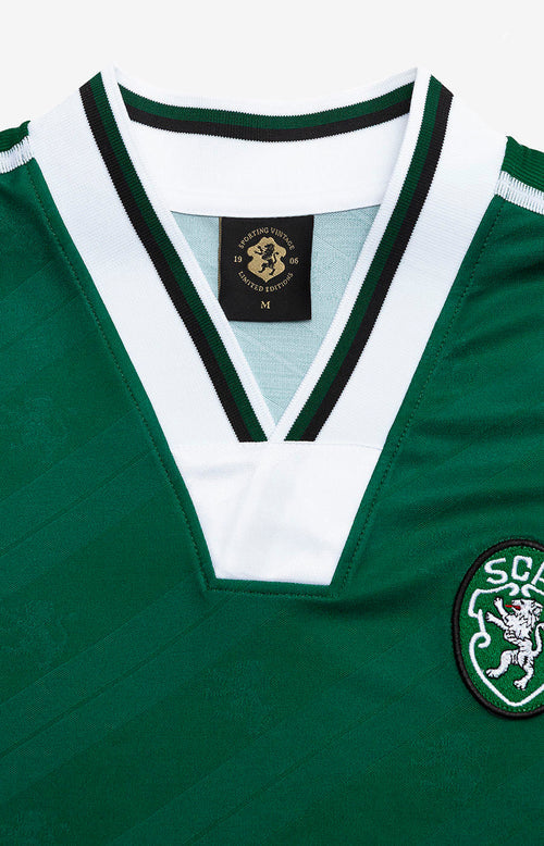 Camisola VINTAGE retrô verde ANOS 90 - 2025/2026