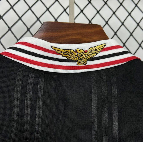 Camisola retrô preta alternativa 1997/1998