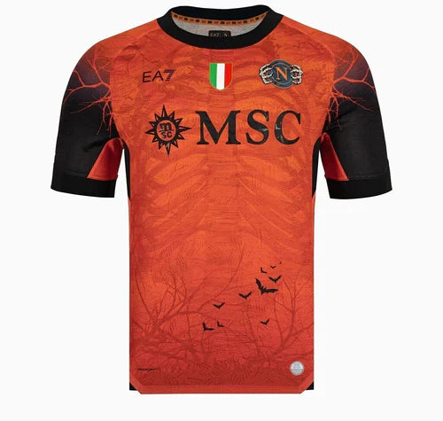Camisola Napoles Halloween laranja 2025/2026 - napoli