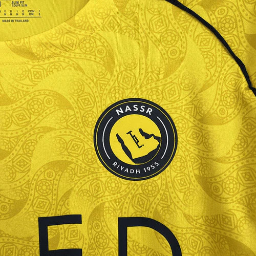 Camisola Al Nassr amarela home 2025/2026