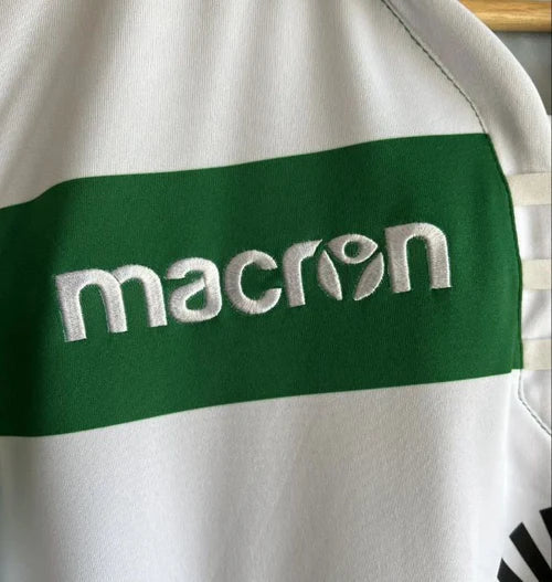 Camisola retrô principal 2018/2019 verde e branca