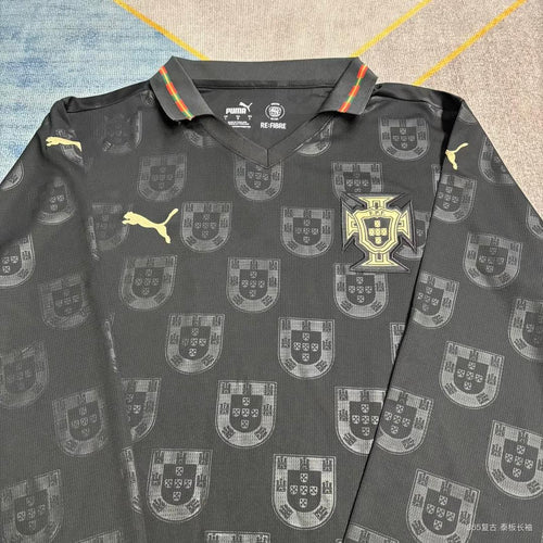 Camisola Seleção Portugal MANGA LONGA edição especial pantera negra EUSÉBIO 202627 - ADEPTO