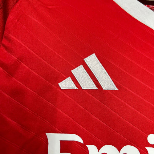 Camisola principal vermelha 2024/2025